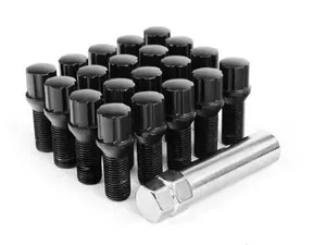 Tuner Wheel Bolt Set - Black