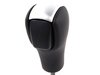 ES#47922 - 25162229444 - Leather Shift Knob - Automatic - Leather shift knob featuring chrome line trim inlay - Genuine BMW - BMW
