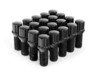 ES#2918781 - BOLT-14x1.25BK - Tuner Wheel Bolt Set - Black - Full set of 20 of socket-specific lug bolts with dedicated socket. 14x1.25x28mm. - MRR Design - BMW MINI