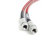 ES#1311 - ECS41037kt - Front Exact-Fit Stainless Steel Brake Lines - Front set of DOT-compliant lines for an improved pedal feel - ECS - Audi