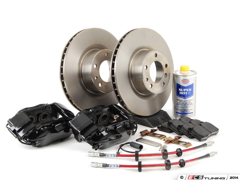 ECS News - BMW E34 5 Series ECS Assembled Big Brake Kits