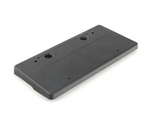 ES#2166033 - 51137277884 - Front License Plate Holder - Mounts to the bumper and holds the plate - Genuine MINI - MINI