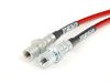 ES#2594452 - 002426ECS01A - Exact-Fit Stainless Steel Brake Lines - Front - DOT-compliant lines to improve pedal feel in your vehicle. - ECS - Porsche