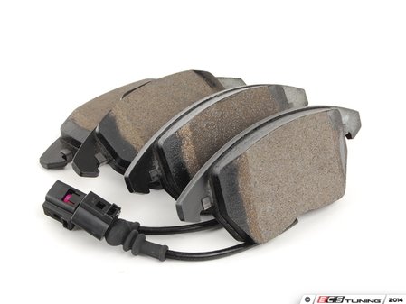 ES#2748715 - HB543B.760 - front HPS 5.0 Performance Brake Pad Set - Next generation high performance street brake pad offering greater stopping power and pedal feel, with very low dust and noise - Hawk - Audi Volkswagen