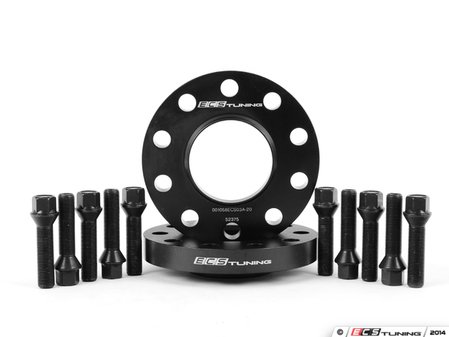 ES#2550374 - ECS#265KTWB1 - BMW 20mm Front Wheel Spacers & ECS Conical Seat Bolt Kit - Aluminum wheel spacers & bolt kit made specifically for your BMW - ECS - BMW