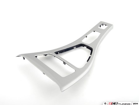 ES#1844648 - 51169170929 - Center Console Cover - Alu/Feinschliff - Genuine BMW - BMW