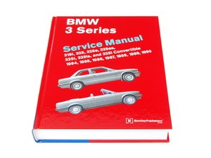 ES#2074645 - B390 - BMW e30 3 Series (1984-1991) Service Manual - (NO LONGER AVAILABLE) - A comprehensive must-have for any do-it-yourselfer! Includes 560 pages of maintenance, service, and repair information! - Bentley - 