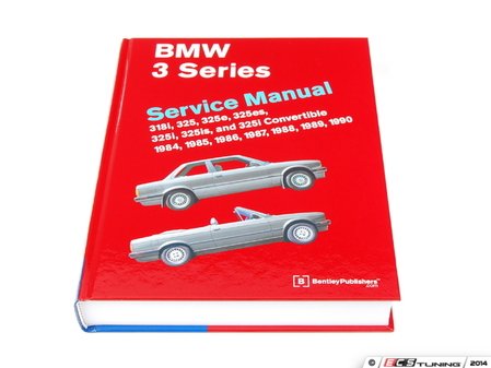 ES#2074645 - B390 - BMW e30 3 Series (1984-1991) Service Manual - (NO LONGER AVAILABLE) - A comprehensive must-have for any do-it-yourselfer! Includes 560 pages of maintenance, service, and repair information! - Bentley - 