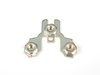 ES#2979 - 191407175 - Ball Joint Lock Plate-Priced Each - Upper plate with nuts - Vaico - Volkswagen