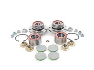 ES#2765568 - 1J0501477AKT1 - Wheel Bearing Kit - All the parts you need to replace all four wheel bearings - Assembled By ECS - Audi Volkswagen