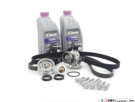 ES#2158254 - 06A198511 - ECS Tuning Timing Belt Kit - Ultimate Plus - The ECS ultimate + kit just got better. Now with engine seals, motor mount bolts & coolant. - Assembled By ECS - Volkswagen