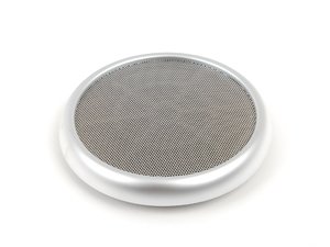 ES#112311 - 51437132691 - Rear Speaker HK Grille - Matt Chrome - Used for the rear lateral trim speaker - Genuine MINI - MINI