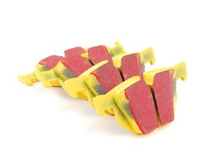 ES#520871 - DP41494R - YellowStuff Performance Brake Pads - Rear Brake Pad Set - EBC's premium sport street pad that offers high friction levels and heat fade resistance - EBC - BMW