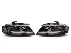 ES#2500758 - 133709U133710U - European Halogen Headlight Set - Improved European beam pattern without amber markers - Automotive Lighting - Audi