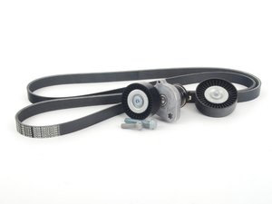 ES#2762723 - 0139977492KT1 - Accessory Belt Kit - Level 2 - Includes Accessory Belt And Belt Tensioner And Idler Pulley - Genuine Mercedes Benz - Mercedes Benz