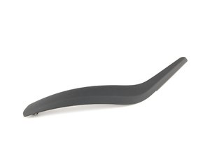 ES#2641551 - 51412991776 - E84 door pull trim - right - Black, fits front or rear door - Genuine BMW - BMW