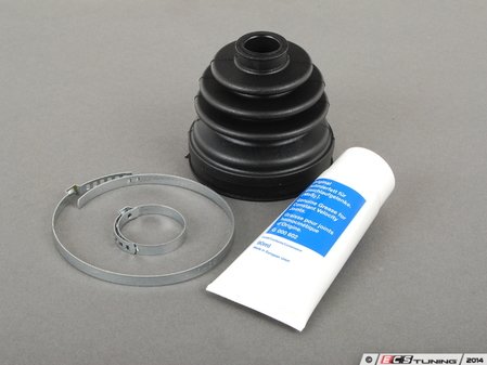 ES#2748907 - 4E0498201 - Front CV Joint Boot Kit - Inner - Priced Each - Stop losing CV grease and extend axle joint life - Vaico - Audi Volkswagen