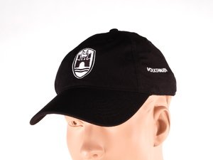 ES#1848592 - 14768 - Wolfsburg Crest Cap - Black - (NO LONGER AVAILABLE) - Love Volkswagen? Then you will love this Wolfsburg Crest Cap! - DriverGear - 