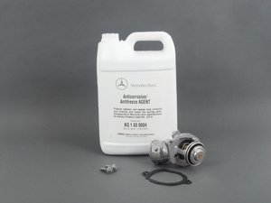 ES#2763502 - 2722000415KT - Thermostat Replacement Kit - Includes thermostat, coolant and hardware - Genuine Mercedes Benz - Mercedes Benz