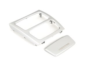 ES#82403 - 51166960672 - Titan Center Console Trim - Rear - Titan, located on rear portion of center console - Genuine BMW - BMW