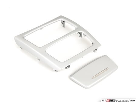 ES#82403 - 51166960672 - Titan Center Console Trim - Rear - Titan, located on rear portion of center console - Genuine BMW - BMW