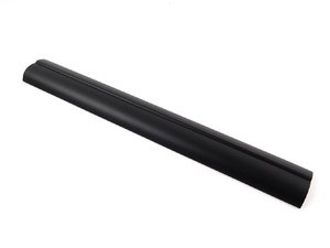 ES#124309 - 51478201218 - Schwarz/Black Inner Front Door Sill Trim - Priced Each - (NO LONGER AVAILABLE) - Located on the inside of the door sill. Fits left or right side, two required per vehicle - Genuine BMW - 