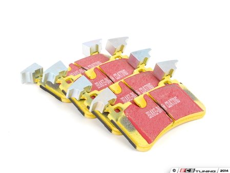 ES#2070854 - DP41839R - Rear Yellowstuff Performance Brake Pad Set - (NO LONGER AVAILABLE) - A race-quailty pad that can be used at the track and back home again - EBC - Mercedes Benz