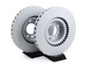 ES#2539501 - 95535140300KT2 - Front Brake Rotors - Pair 14.49" (368mm) - Front axle fitment - Both left and right - Zimmermann - Porsche
