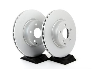 ES#2649946 - 2114210912KT4 - Front Brake Rotors - Pair - Featuring a protective Meyle Platinum coating - Meyle - Mercedes Benz