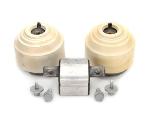 ES#2763257 - 2032402017KT1 - Engine & Trans Mount Service Kit - Featuring OEM Lemforder Engine & Transmission Mounts With Hardware! - Assembled By ECS - Mercedes Benz