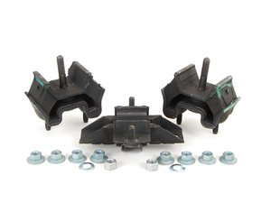 ES#2765419 - 16324002171KT - Drivetrain Mount Kit - Includes both engine mounts and transmission mount with hardware - Genuine Mercedes Benz - Mercedes Benz