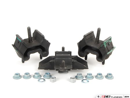 ES#2765419 - 16324002171KT - Drivetrain Mount Kit - Includes both engine mounts and transmission mount with hardware - Genuine Mercedes Benz - Mercedes Benz
