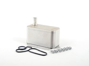 ES#254122 - 11427788462 - Engine Oil Cooler - Located behind the oil filter housing. - Genuine BMW - BMW
