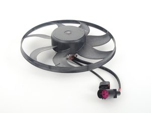 ES#2609470 - 1KM959455G - Primary Fan Assembly - 360mm - Larger of the two fans found behind the radiator - Genuine Volkswagen Audi - Volkswagen
