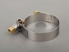 ES#1367 - S4S6THCK - Heavy Duty Hose Clamp Kit - Fits ECS/Samco Hose that goes from the turbo to the cross-over pipe - Samco - Audi