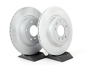 ES#2765612 - 34216782607kt - Rear Brake Rotors - Pair (324x20) - Original replacement parts direct from BMW - Genuine BMW - BMW
