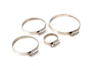 ES#2766104 - 003402ECS05AKT - Throttle Body Boot Clamp Kit - Includes the four necessary clamps for your 2.7T throttle boot - ECS - Audi