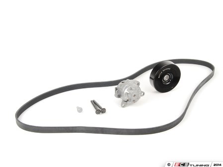 ES#2765645 - 01199702921KT1 - Accessory Belt Kit - Includes Belt, Pulley And Tensioner - Assembled By ECS - Mercedes Benz