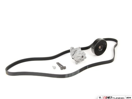 ES#2765643 - 01199702921KT - Accessory Belt Kit - Includes Belt, Pulley And Tensioner - Assembled By ECS - Mercedes Benz
