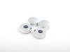 ES#2674962 - 82120150562 - License Plate Frame Hardware Hiders - Chrome - Set of four. Covers unsightly license plate hardware. - Genuine MINI - MINI