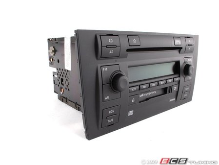 ES#365825 - 4B0035195J - Symphony II Radio - In Dash 6 CD Changer (NO LONGER AVAILABLE) - Remanufactured radio from Audi with built-in 6 CD changer & cassette player - Genuine Volkswagen Audi - 