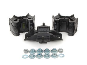 ES#2765421 - 1632400217KT2 - Drivetrain Mount Kit - Includes both engine mounts and transmission mount with hardware - Assembled By ECS - Mercedes Benz