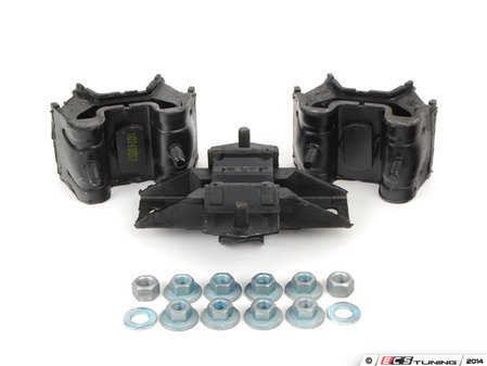 ES#2765421 - 1632400217KT2 - Drivetrain Mount Kit - Includes both engine mounts and transmission mount with hardware - Assembled By ECS - Mercedes Benz