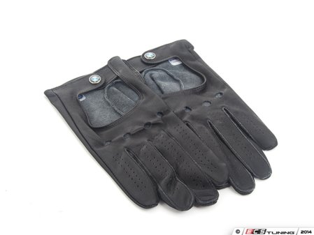 ES#256640 - 80162150526 - BMW Driving Gloves - M - (NO LONGER AVAILABLE) - Leather driving gloves garnished with the BMW roundel - Genuine BMW - 