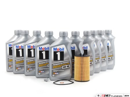 ES#2710206 - 0001803009KT - M156 63AMG Genuine Oil Service Kit (0w-40) - Includes Genuine filter and Genuine Mobil 1 229.5 Spec oil - Genuine Mercedes Benz - Mercedes Benz