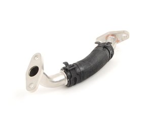 ES#281466 - 06H145735G - Turbo Oil Line - Return - Returns oil from the turbocharger to the oil pan - Genuine Volkswagen Audi - Audi Volkswagen