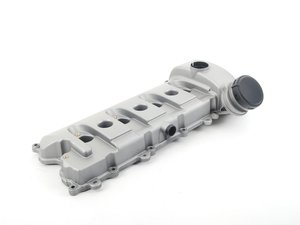 ES#1441512 - 94810513207 - Engine valve Cover with Gasket  - Fits over the left side valve cover, cylinders 5-8 - Genuine Porsche - Porsche