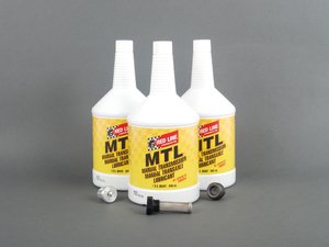 ES#2713264 - 17212283111KT - Transmission Service Kit - Featuring Redline gear oil, filter and drain/fill plugs - Assembled By ECS - BMW