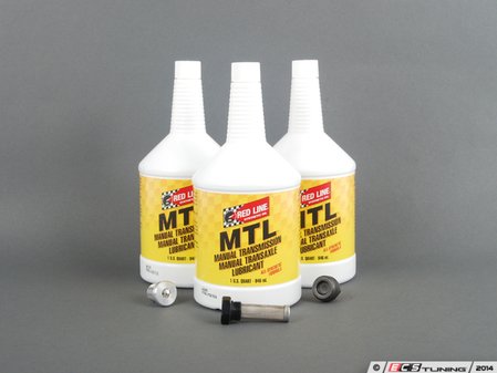 ES#2713264 - 17212283111KT - Transmission Service Kit - Featuring Redline gear oil, filter and drain/fill plugs - Assembled By ECS - BMW
