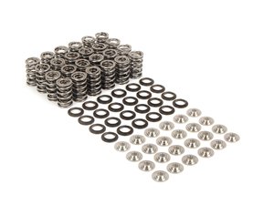 ES#2763770 - sprk-tc25D-VR6 - Performance Valve Springs With Titanium Retainers - Kit - Set of heavy duty springs with titanium spring retainers - Supertech - Volkswagen